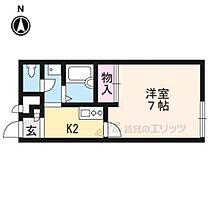 京都府京都市右京区鳴滝中道町（賃貸アパート1K・1階・23.18㎡） その2