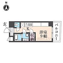 京都府京都市下京区西橋詰町（賃貸マンション1R・4階・25.28㎡） その2