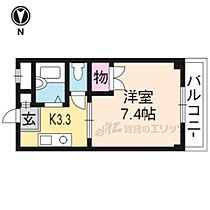 京都府京都市南区西九条大国町（賃貸マンション1K・3階・22.75㎡） その2