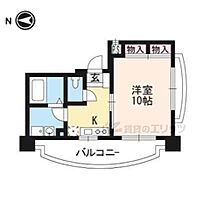 京都府京都市下京区猪熊通四条下る松本町（賃貸マンション1K・8階・40.63㎡） その2