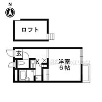 京都府京都市右京区太秦朱雀町（賃貸アパート1K・1階・21.06㎡） その2