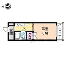 エクセレンス山ノ内 405 ｜ 京都府京都市右京区山ノ内西裏町（賃貸マンション1K・4階・18.52㎡） その2