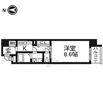 レジデンス京都ゲートシティ  ｜ 京都府京都市下京区七条通大宮西入下る花畑町（賃貸マンション1K・2階・28.71㎡） その2