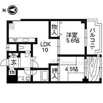 エイブル創久五条大宮 405 ｜ 京都府京都市下京区大宮通松原下る２丁目下五条町（賃貸マンション2LDK・4階・55.80㎡） その2