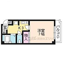 京都府京都市上京区一条通七本松西入東町（賃貸マンション1K・4階・22.50㎡） その1