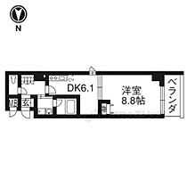 京都府京都市中京区御幸町通二条上る達磨町（賃貸マンション1DK・2階・37.36㎡） その2