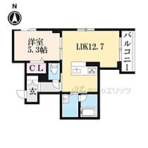 シャーメゾン梅小路 203 ｜ 京都府京都市下京区大宮３丁目（賃貸マンション1LDK・2階・43.36㎡） その2