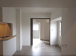 京都市営烏丸線 五条駅 徒歩8分の賃貸マンション 6階1LDKのリビング/ダイニング