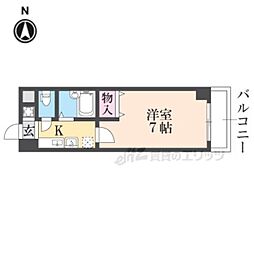 ベルやまだ 1Kの間取図画像