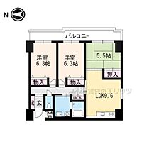 京都府京都市中京区亀屋町（賃貸マンション3LDK・2階・67.31㎡） その2