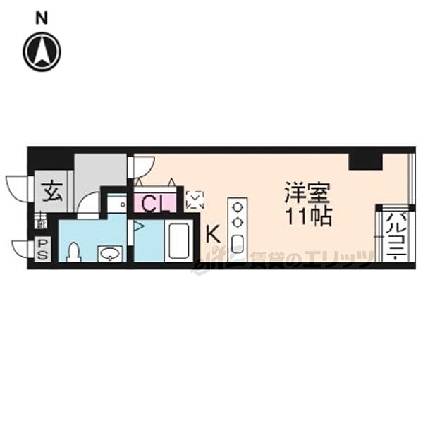 グランスイート鴨川 401｜京都府京都市上京区青龍町(賃貸マンション1R・4階・30.00㎡)の写真 その2