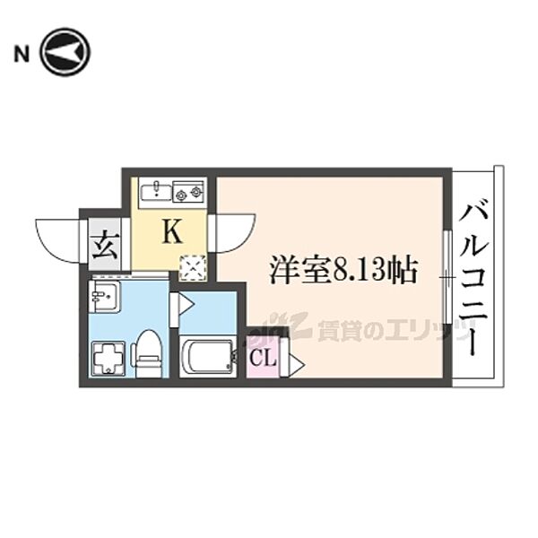 仮称）上賀茂石計町共同住宅 301｜京都府京都市北区上賀茂石計町(賃貸マンション1K・3階・22.82㎡)の写真 その2