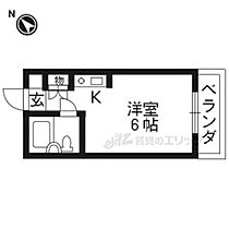 京都府京都市左京区松ケ崎西山（賃貸マンション1K・2階・16.00㎡） その2