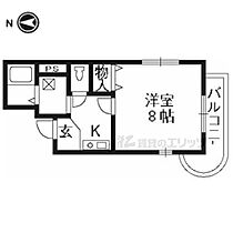 ビバ丸太町 301 ｜ 京都府京都市上京区丸太町通浄福寺西入中務町（賃貸マンション1K・3階・24.30㎡） その2