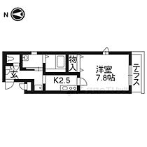 京都府京都市上京区下長者町通裏門西入坤高町（賃貸マンション1K・1階・28.74㎡） その2