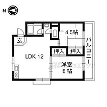 京都府京都市左京区一乗寺向畑町（賃貸マンション2LDK・2階・50.96㎡） その2