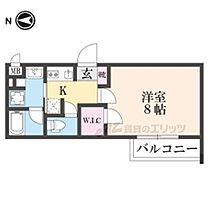 京都府京都市左京区田中里ノ前町（賃貸マンション1K・4階・25.66㎡） その2