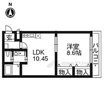 京都府京都市上京区今出川通大宮東入上る北猪熊町（賃貸マンション1LDK・1階・43.52㎡） その1