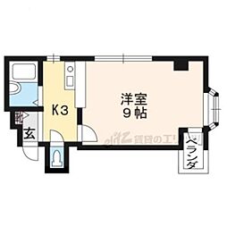 GRACEMAISONOZ 1Kの間取図画像