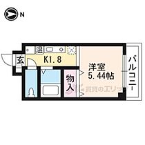 滋賀県大津市長等３丁目（賃貸アパート1K・2階・18.84㎡） その2