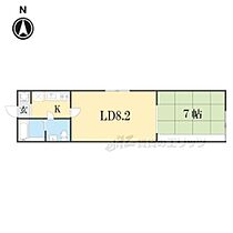 京都府京都市東山区弁財天町（賃貸アパート1LDK・3階・36.72㎡） その2