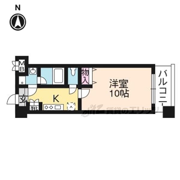 プラネシア星の子山科三条 303｜京都府京都市山科区竹鼻堂ノ前町(賃貸マンション1K・3階・30.30㎡)の写真 その2