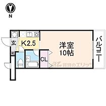 サンタウン竹鼻　Ｂ 252 ｜ 滋賀県彦根市竹ケ鼻町（賃貸マンション1K・2階・30.60㎡） その2