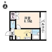 京都府京都市山科区勧修寺下ノ茶屋町（賃貸アパート1K・2階・20.24㎡） その2