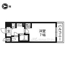 京都府京都市東山区新門前通大和大路東入３丁目梅本町（賃貸マンション1K・3階・21.75㎡） その2