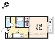 Ａｍｅｎｉｔｙｒｏｏｍ 206 ｜ 滋賀県東近江市五個荘石塚町（賃貸アパート1K・2階・28.02㎡） その2