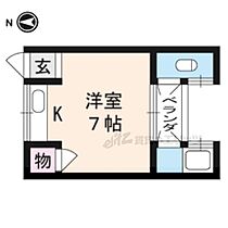 明和荘 22 ｜ 京都府京都市山科区御陵別所町（賃貸アパート1R・2階・17.00㎡） その1