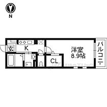 京都府京都市山科区勧修寺西栗栖野町（賃貸マンション1K・3階・31.35㎡） その1