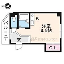 エスポワール山科 101 ｜ 京都府京都市山科区竹鼻扇町（賃貸マンション1R・1階・20.00㎡） その2