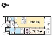 京都府京都市南区東九条北松ノ木町（賃貸マンション1LDK・3階・28.88㎡） その2