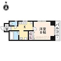 滋賀県大津市長等２丁目（賃貸マンション1K・3階・25.61㎡） その2