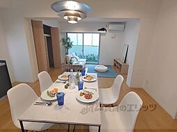 インサイトルポ山科新十条 404 4階2LDKのリビング/ダイニング