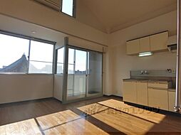 京阪本線 三条駅 徒歩10分の賃貸マンション 3階ワンルームのリビング/ダイニング