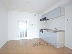 京都地下鉄東西線 醍醐駅 徒歩16分の賃貸マンション 1階2LDKのリビング/ダイニング