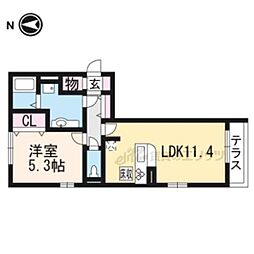 Blezio7 1LDKの間取図画像
