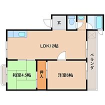 奈良県奈良市三条栄町（賃貸マンション2LDK・4階・50.00㎡） その2