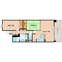 アークレジデンス奈良  ｜ 奈良県奈良市西新在家町（賃貸マンション2LDK・4階・65.97㎡） その2