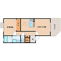 奈良県奈良市東九条町（賃貸アパート1LDK・1階・45.64㎡） その2