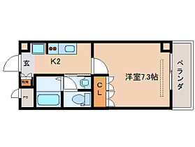 奈良県奈良市大宮町3丁目（賃貸マンション1K・4階・24.75㎡） その2