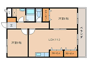 グレイス宮ノ森  ｜ 奈良県奈良市東九条町（賃貸マンション2LDK・4階・56.07㎡） その2