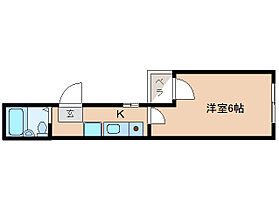 シティパレス21新大宮Ｐ－6  ｜ 奈良県奈良市法蓮町（賃貸マンション1K・3階・16.76㎡） その2