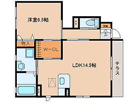 ラフィネ梅美台　D  ｜ 京都府木津川市梅美台2丁目（賃貸アパート2LDK・2階・51.20㎡） その2