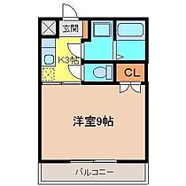 サンハイツ元町 102 ｜ 佐賀県鳥栖市元町（賃貸マンション1K・1階・26.10㎡） その2