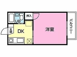 間取図画像 1DK