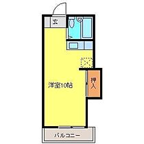 代官町ハイツ 209 ｜ 佐賀県鳥栖市田代大官町（賃貸アパート1R・2階・24.00㎡） その2