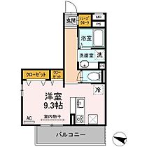 D-room新鳥栖　A棟 105 ｜ 佐賀県鳥栖市村田町（賃貸アパート1R・1階・30.36㎡） その2